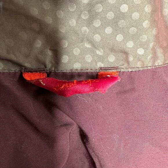 LULULEMON Puffy Blankey Jacket Bordeaux Drama Burgundy Purple Down Coat Size 4 - Picture 9 of 10